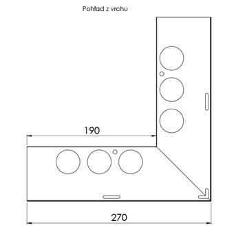 Outside corner - STONE